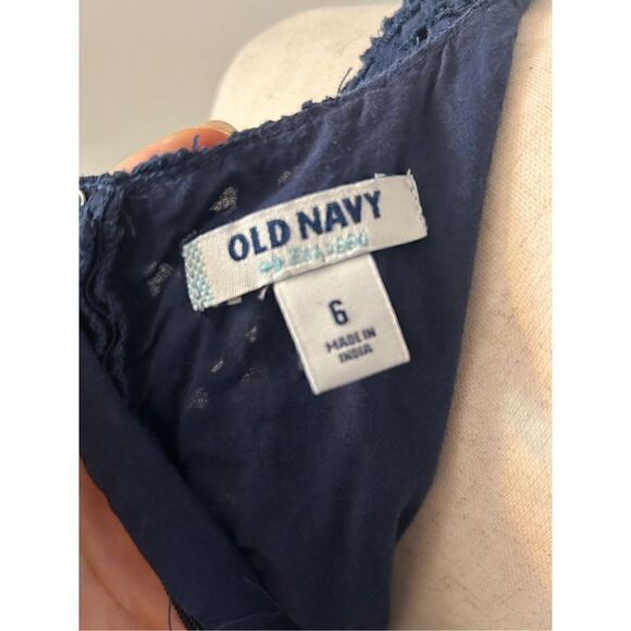 Old navy blue summer dress work dress - Picture 4 of 4